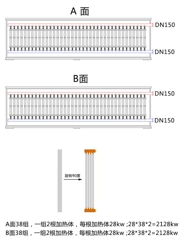 4250千瓦紫铜板式电锅炉产品介绍